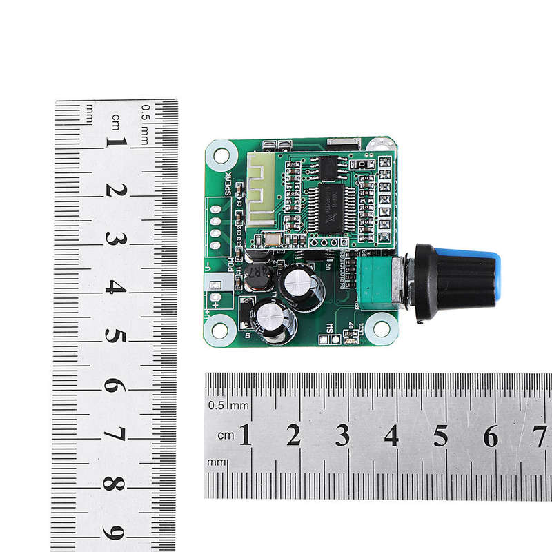 Geekcreit TPA3110 bluetooth 4.2 Digital Amplifier Board 15Wx2 Class D Stereo Power Amplifier DC 8V-2