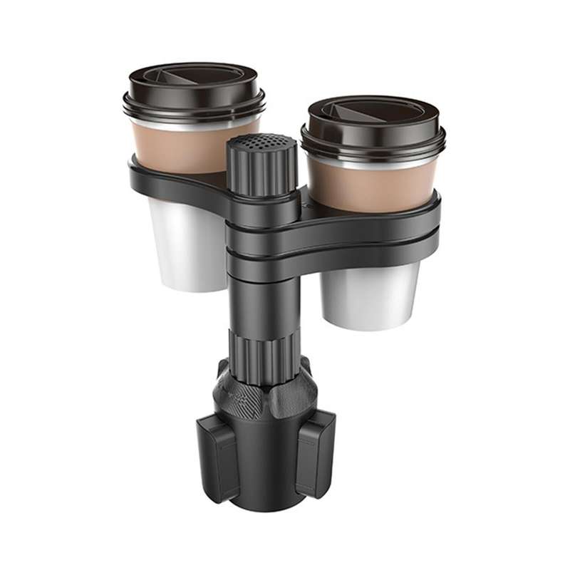 3 in 1 Car Cup Holder Expander Multifunctional Car Central Control Cup Holder Beverage Holder 360 De