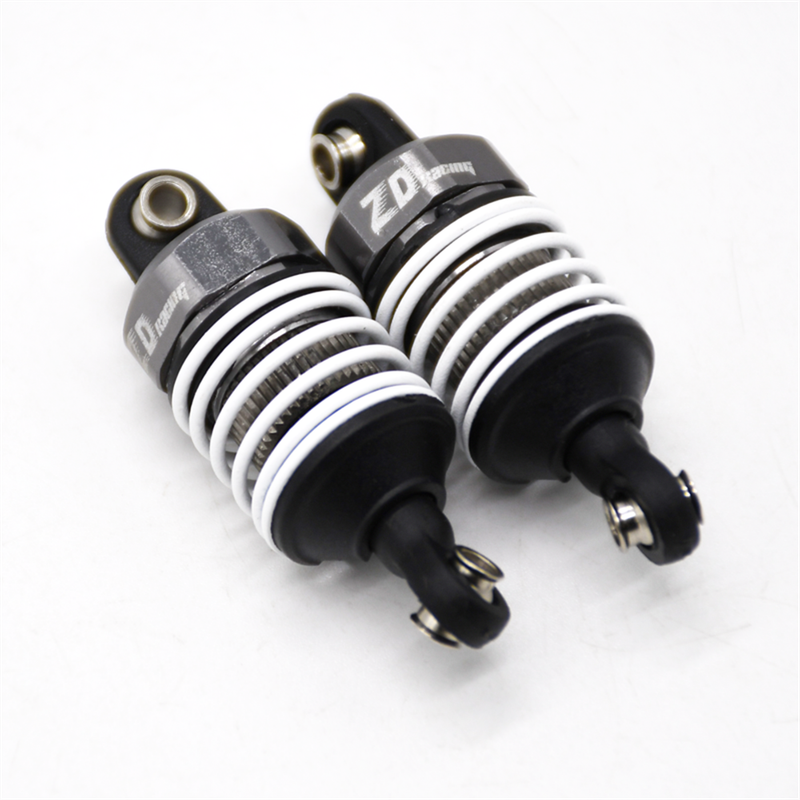 2PCS ZD Racing EX16 S16 1/16 RC Car Spare Oil Filled Shocks Absorber Damper 6626 Vehicles Models Par