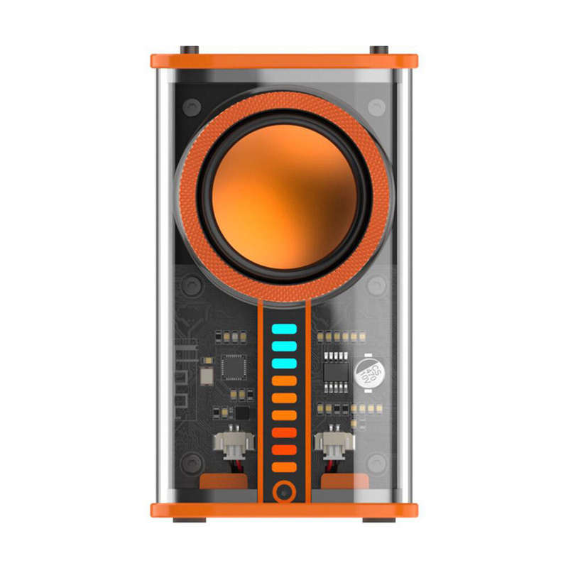 K07 5W bluetooth Speaker Portable Speaker 3D Surround Stereo Deep Bass RGB Light TWS 600mAh Outdoors