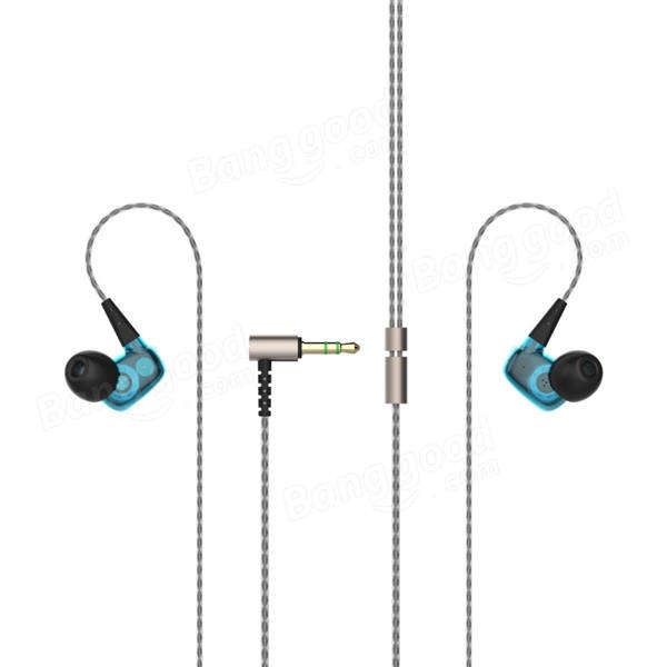 GIGXON DS018 3.5mm In-ear Noise Cancelling HIFI Stereo Bass Wired Earphone