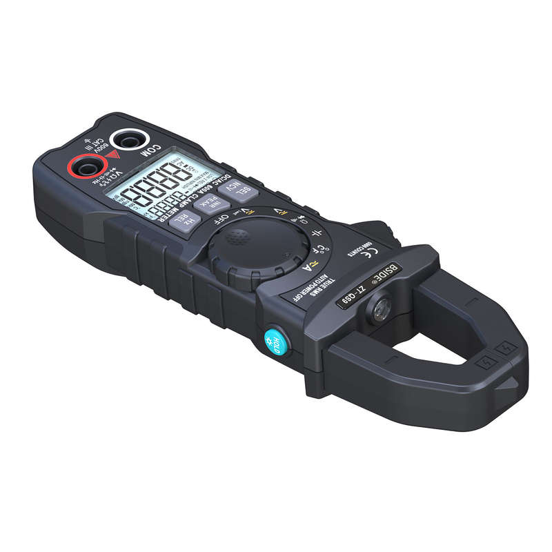 BSIDE ZT-QS9 Digital Clamp Meter 600A Current True RMS Smart Plier ammeter Auto Rang 6000 Counts Mul