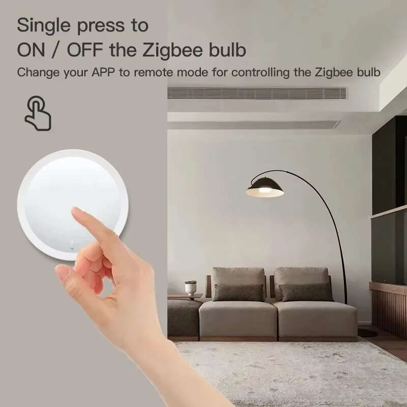Tuya Zigbe Smart Konb Scene Switch Dimmer Button Knob Controller Home Automation Intelligent DIY Swi