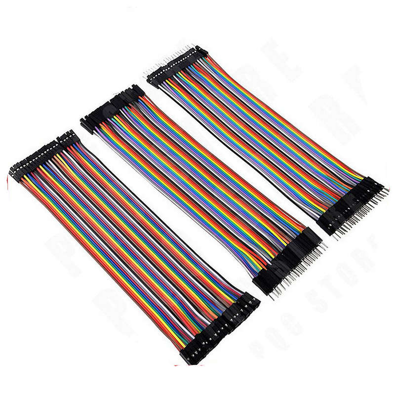 120pcs 40PIN 20CM Dupont Line Male to Male + Male to Female + Female to Female Jumper Dupont Wire Ca