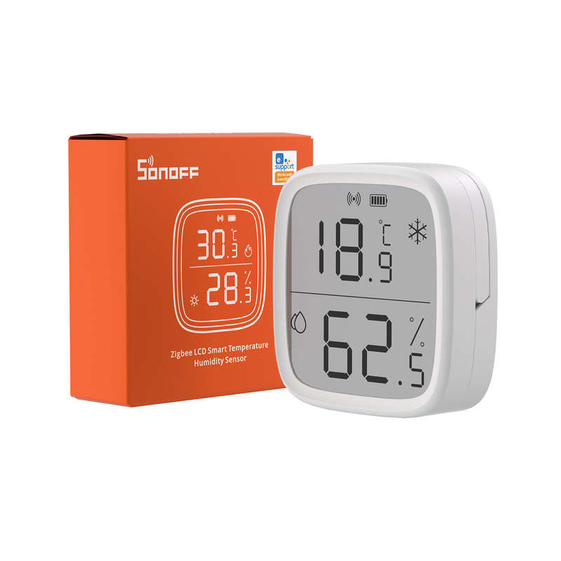 SONOFF SNZB-02D LCD Smart Temperature Humidity Sensor APP Control Real-time Monitoring Work with ZB