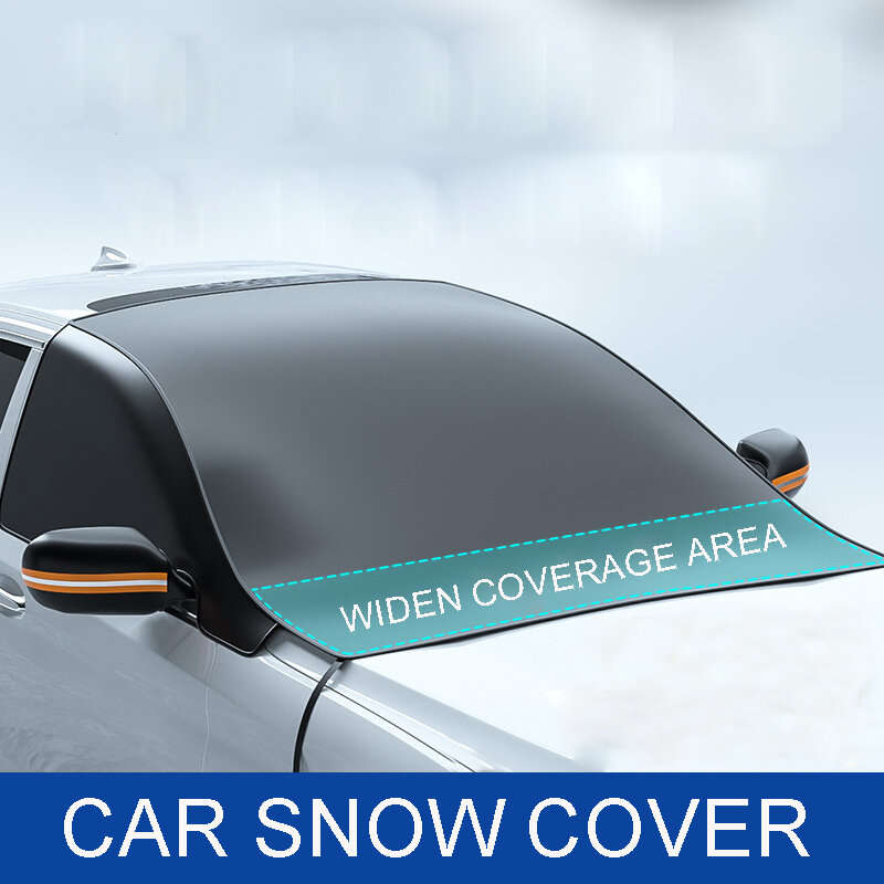 Universal 600D Car Winter Snow Cover Shield Thickened Sun Shield Heat Insulation Sun Rain Protection