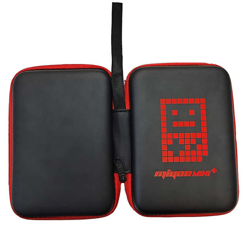 Miyoo Mini Plus Protective Case Retro Portable Scratch-Proof Zipper Handbag Cover for Video Game Acc