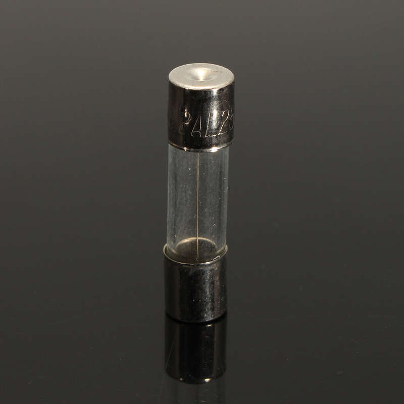 DANIU 100Pcs 5x20mm 0.2A-20A Quick Blow Glass Tube Fuse Assorted Kit Fast-blow Glass Fuses