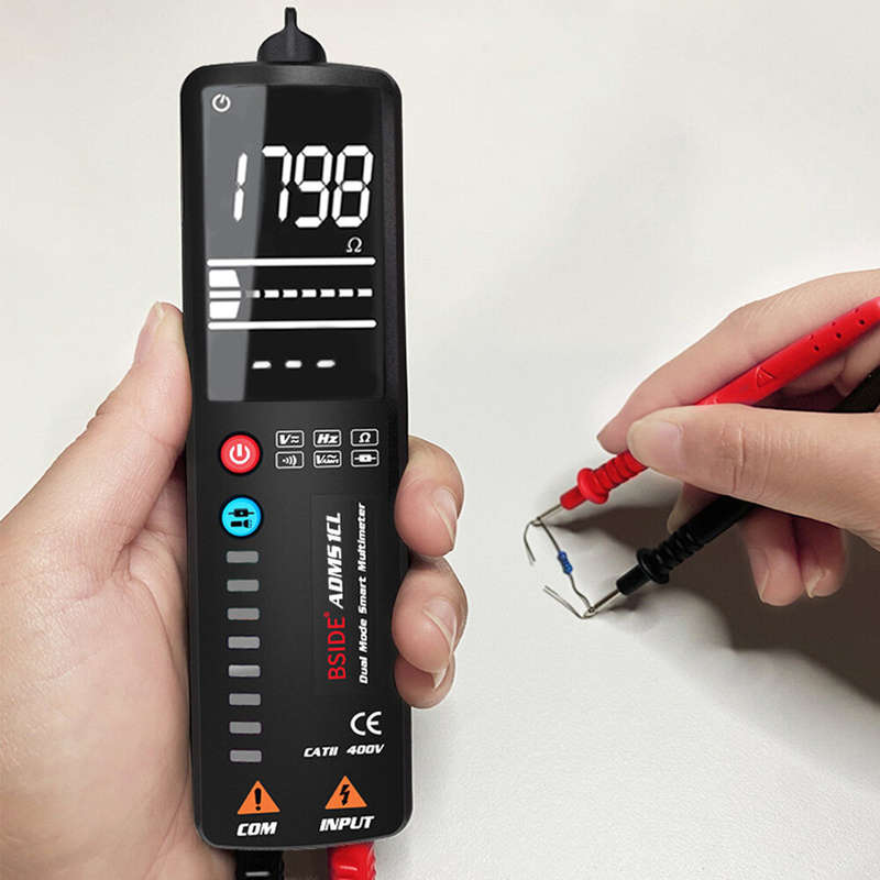 BSIDE ADMS1CL 2.4" LCD Backlight Dual Mode Smart Digital Multimeter 2000 Counts Auto Range Voltage D