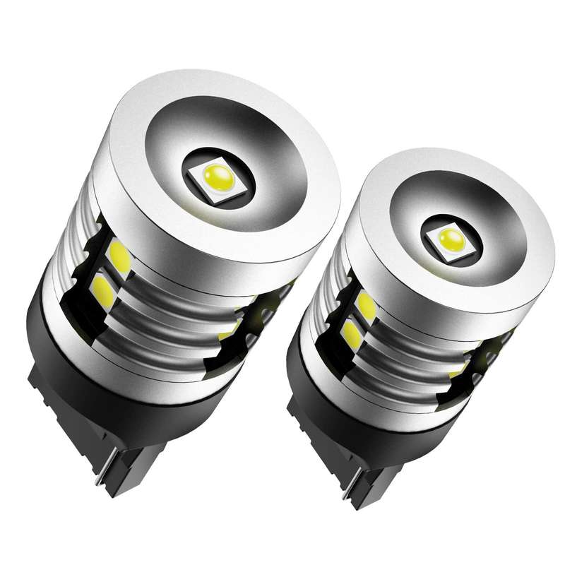 SEALIGHT J1 7440 12V 8.5W 1000LM 3030SMD 6500K White LED License Plate Car Reverse Light Plug And Pl