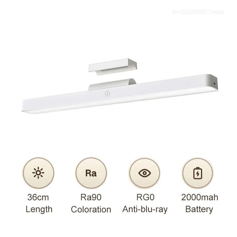 Xiaomi Mijia Reading Magnetic Lamp 2000mAh Rechargeable LED Light RG0 Anti-Blue Table Lamp Night Lig