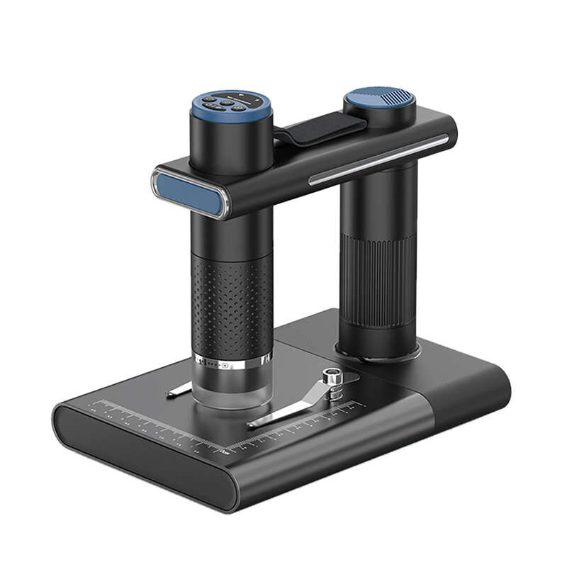 1000X Microscope with Stand Hands-free Wireless WiFi Microscope Rechargeable Endoscope Magnifier Opt