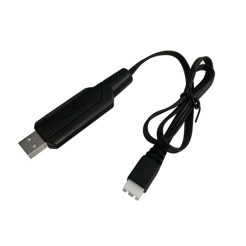Xinlehong Q901 Q902 Q903 1/16 RC Spare 7.4V Battery Charger USB Charging Cable DJ04 Car Vehicles Mod