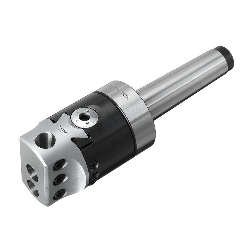 MT3 Shank F1-12 Boring Head Set Carbon Steel 12mm Boring Bar 0.001" Accuracy Metric Machining Tool 1
