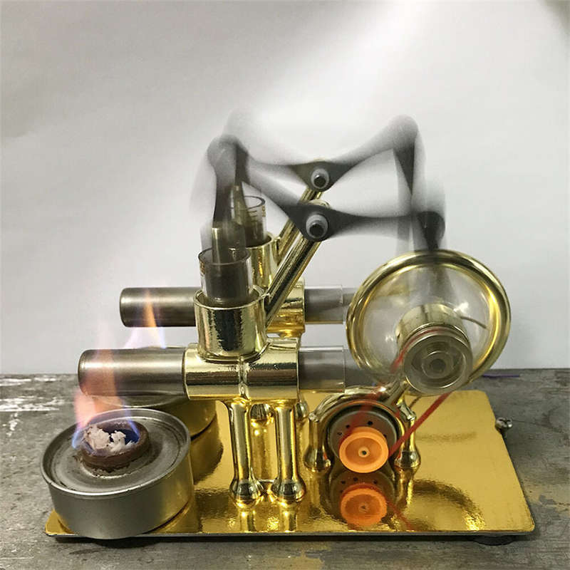 Stirling Engine Model Kit Steam Power Physics Popular Science Small Production Invention Experiment
