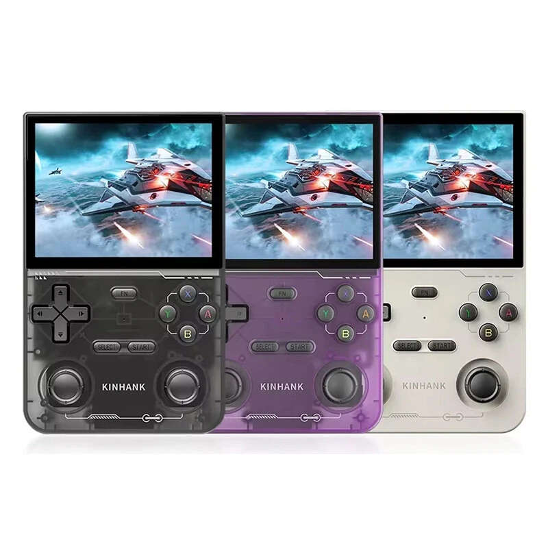 KINHANK K36 64G Handheld Game Console 3.5inch IPS Screen Built-in 10000+ Games 30+ Emulators 3500mAh