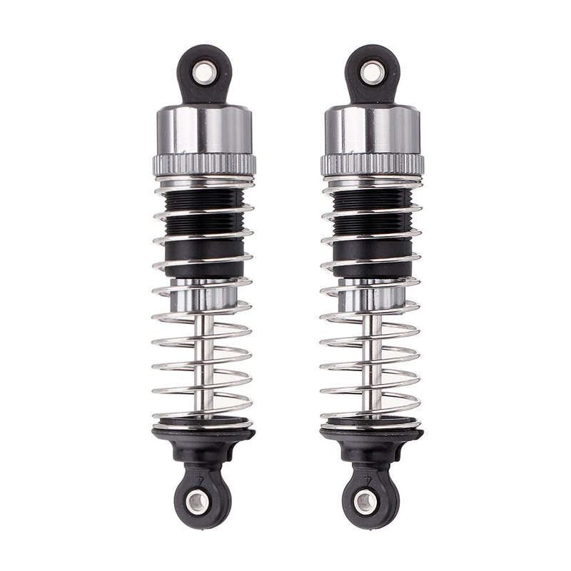2PCS Upgraded Aluminum Capped Oil Filled Shock Absorber Damper for HBX 16889 1602 1/16 RC Car Parts