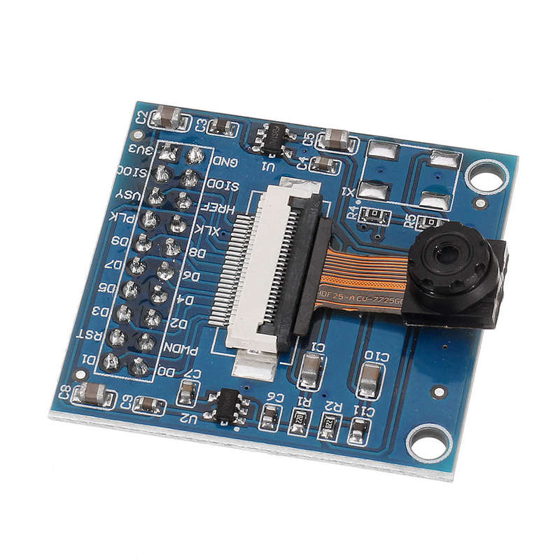 0.3Mega Pixels High-definition OV7725 Camera Module with Adapter Board STM32 Driver MCU Development