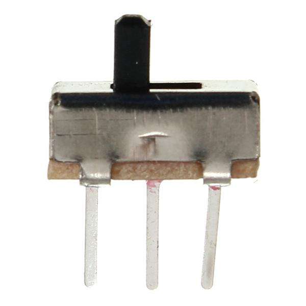 400pcs SS12D00G3 2 Position SPDT 1P2T 3 Pin PCB Fixture Panel Mini Vertical Slide Switch