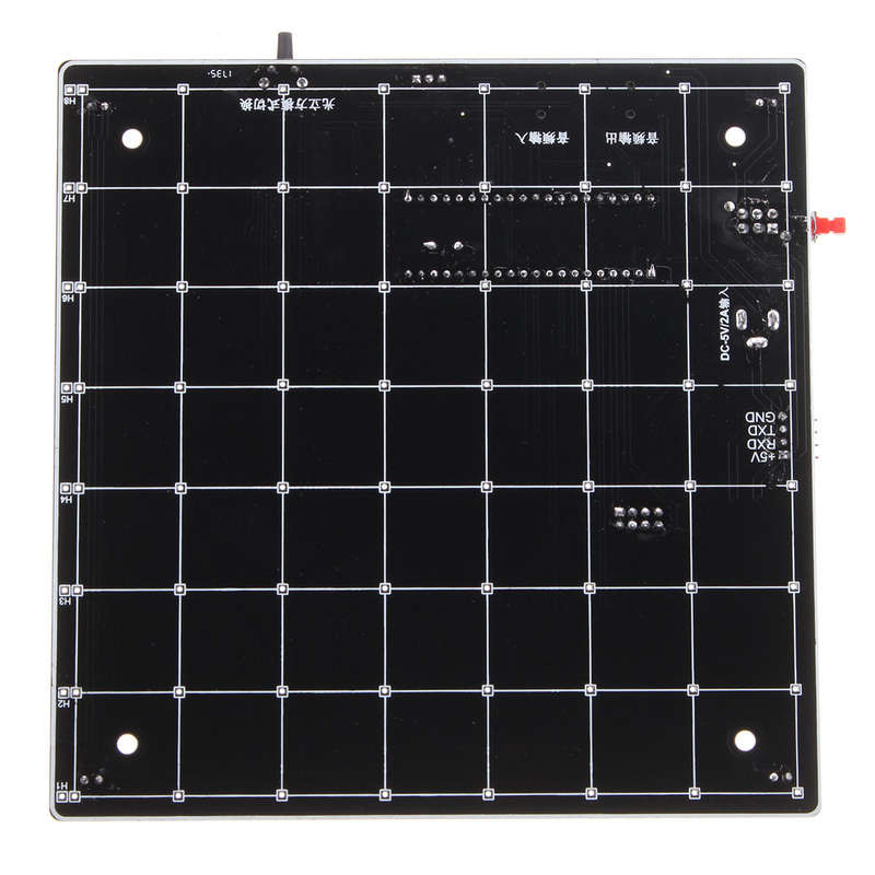 3D Light Cube Kit 8x8x8 Blue LED Music Spectrum DIY Electronic Kit APP Control