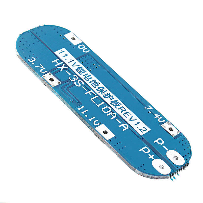 3S 10A 11.1V 12V 12.6V Lithium Battery Charger Protection Board Module for 18650 Li-ion Lipo Battery