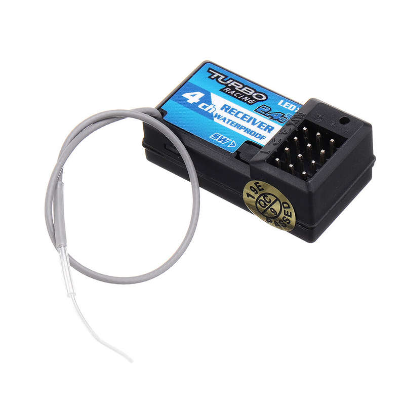 Turo Racing R41 4CH RC Car Receiver For 91803G-VT 2.4GHz 3CH Radio Remote Control Transmitter RC Car