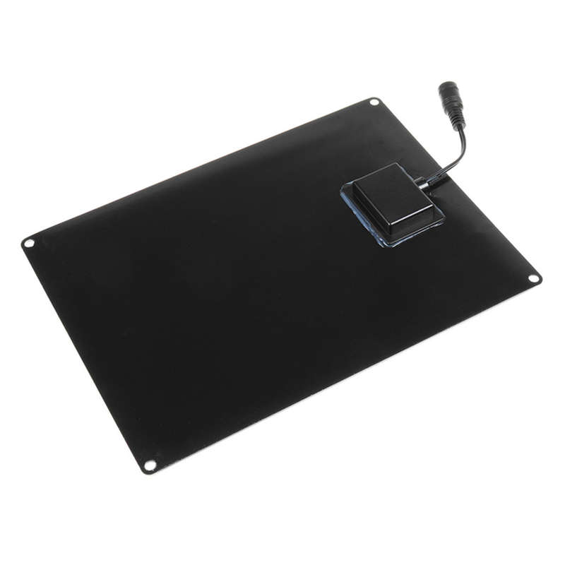 5.5W 12V Durability Waterproof Monocrystalline Silicon Solar Panel for Outdoor Cycling/Hiking/Campin