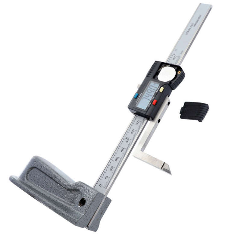 RUITOOL Digital Height Gauge 0-150mm 0.01mm Mini Stainless Steel Electronics Marking Gauge Measure S