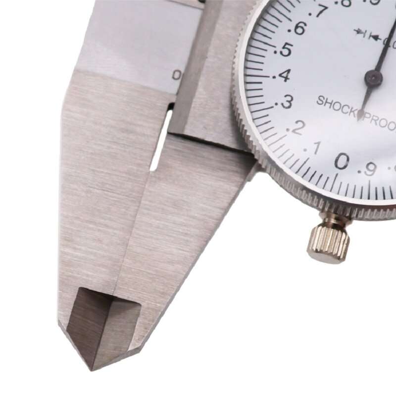 Metric Gauge Measuring Tool Dial Caliper 0-150mm/0.02mm Shock-proof Stainless Steel Precision Vernie