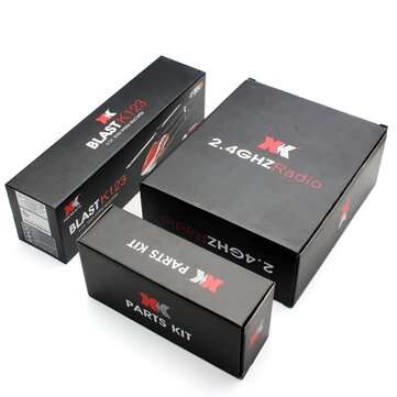 XK K123 6CH Brushless AS350 Scale RC Helicopter RTF Mode 2