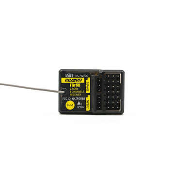 FlySky FGr8B 2.4GHz 8CH AFHDS 3 Micro RC Receiver PWM/PPM/i-bus Output Compatible PL18 NB4/Lite for