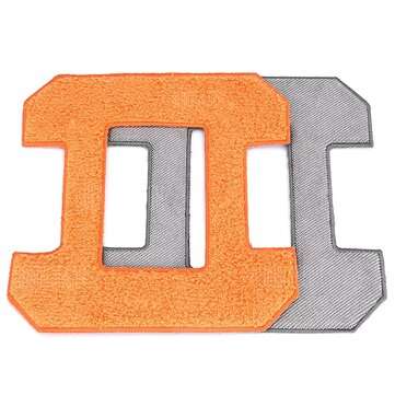2pcs Square Microfiber Polishing Cloth For Cop Rose x6 Window Cleaning Robot Machine