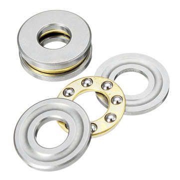 Machifit 10pcs F6-14M 6x14x5mm Axial Ball Thrust Bearing 6 x 14 x 5mm