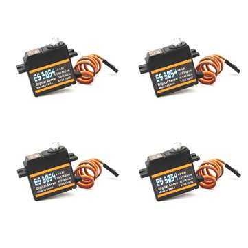 4PCS Emax ES3054 17g 3.5kg 0.13sec Metal Gear Digital Servo For RC Airplane (ES3154 Upgraded Version
