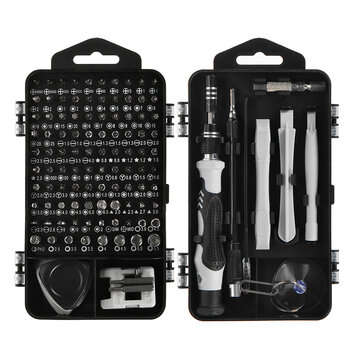 122-In-1 Electric Precision Screwdriver Set Screw Driver Bit Kit Multi Function Repair Device Hand T