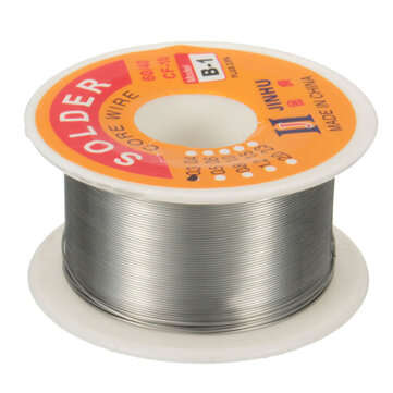 50g 0.3mm 60/40 Tin Lead Soldering Wire Reel Rosin Core Solder (PACKAGE: 5PCS)