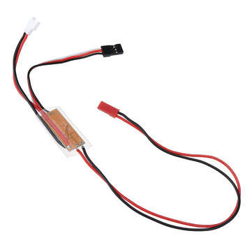 3.7V 1S 12A Brushed ESC With BEC 5V 600mA Boost For 720 / 820 / N20 / N30 Coreless Motor RC Airplane