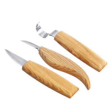 Woodcarving Cutter Woodwork Carving Knive Sculptural DIY Spoon Carving Knive To... (TYPE: C)