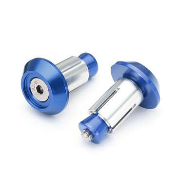 Aluminum Handlebar End Plugs For KTM 50c-990cc SX/EXC/SMR/MXC/SXS 2000-2016 (COLOR.: BLUE)