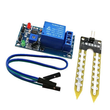 DIY Automatic Watering Water Pump Automatic Irrigation Module DIY Set Soil Moisture Detection Automa