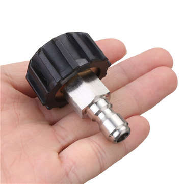 High Pressure Washer Quick Connect M22-14mm X 1/4 Inch Quick Connect Adapter