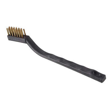Heated Bed Nozzle Cleaning Brush Set + Curved Nose Tweezers + 0.4mm Nozzle Cleaning Needle*5pcs +  0
