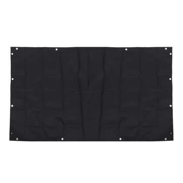 180x120cm Black Truck Cargo Cover Trailer Car Rear Shade Heavy Duty Protect Waterproof
