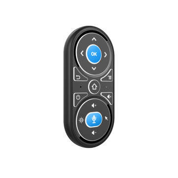 G11 Air Mouse Google Voice Microphone RGB Backlit Gyro Sensor Voice Remote Control IR Learning 2.4G