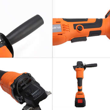100mm Cordless Electric Angle Grinder Portable Cut Off Polishing Grinding Tool For 18V Makita Batter
