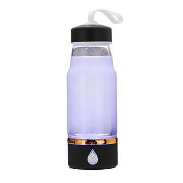 USB Rechargeable Portable Hidrogen Rich Water Bottle Lower Blood Sugar Ionizer Maker Cup