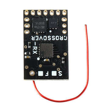 DasMikro Das87 FrSky Nano 7CH RC Receiver Integrated 2 Mixed Bi-directional ESC for Tank Type