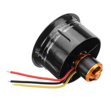64mm Ducted Fan EDF Unit With 4500KV Brushless Outrunner Motor for RC Model