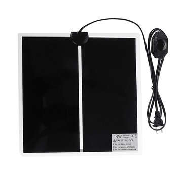 Reptile Heat Mat Aquarium Turtles Lizards Temp Controller Pet Heating Warm Pads (SIZE: L)