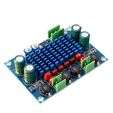 XH-M572 High-power Digital Power Amplifier Board TPA3116D2 Chassis Dedicated to Plug-in 5-28V Output
